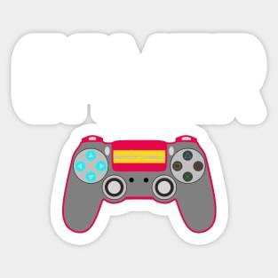 Gamer Video Gaming Sticker